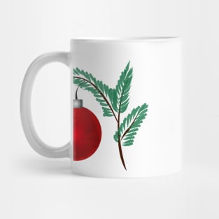 christmas bauble tree decorations Mug